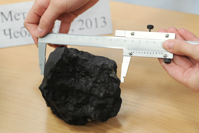 Chelyabinsk meteorite piece