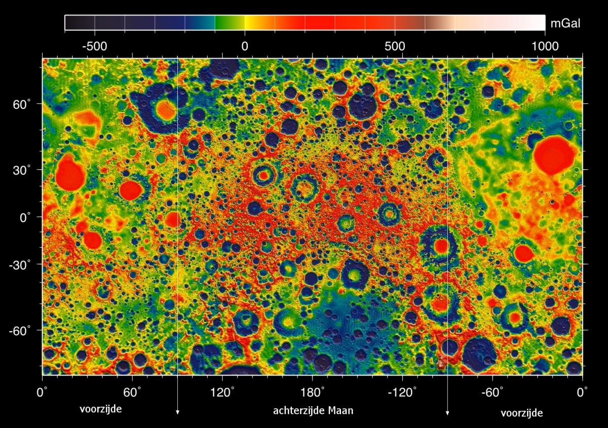 Maan - Grail gravity map