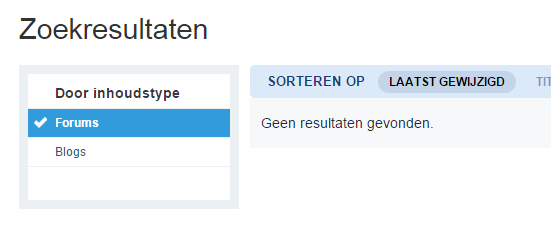 zoekresultaten