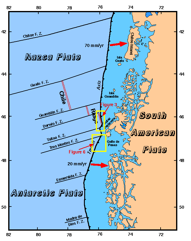 Antarctic plate subduction