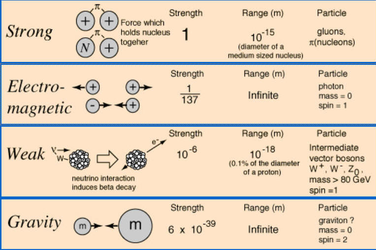 fundamental forces