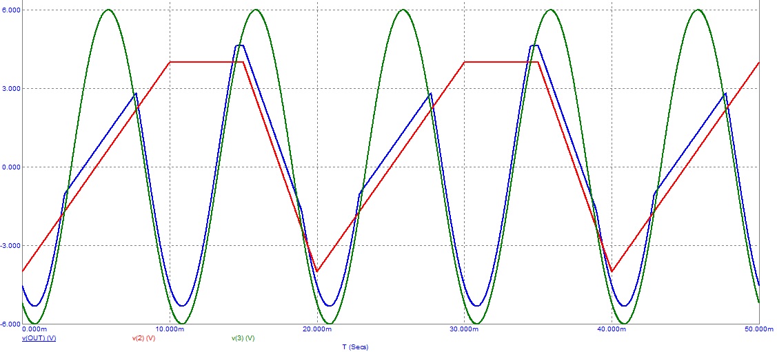 2 diodes +pull up weerstand