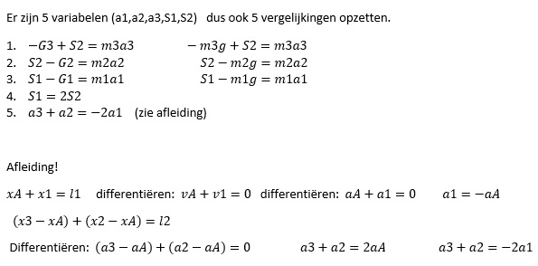 5 vergelijkingen