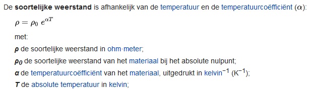 soortelijke weerstand