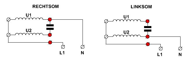 condensator-motor-schema