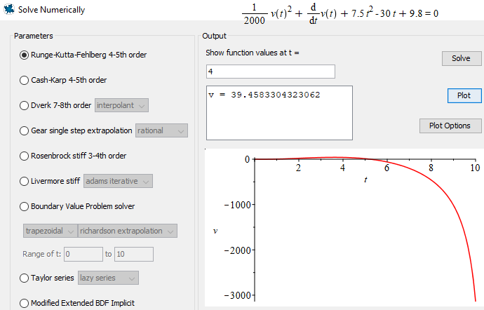 solve numeriek