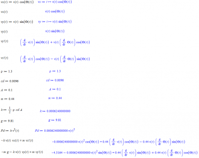 motion equations