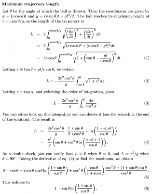 Maximale trajectlengte