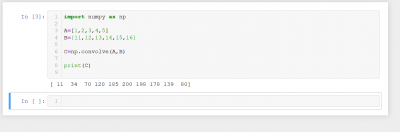 numpy convolution