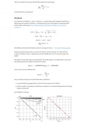 Primegap Formula