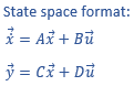 State Space format