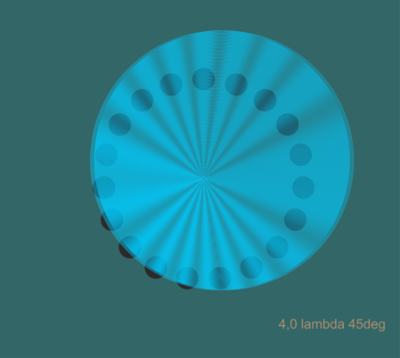 circular interference patterns 4,0 lambda variabel 45deg - kopie